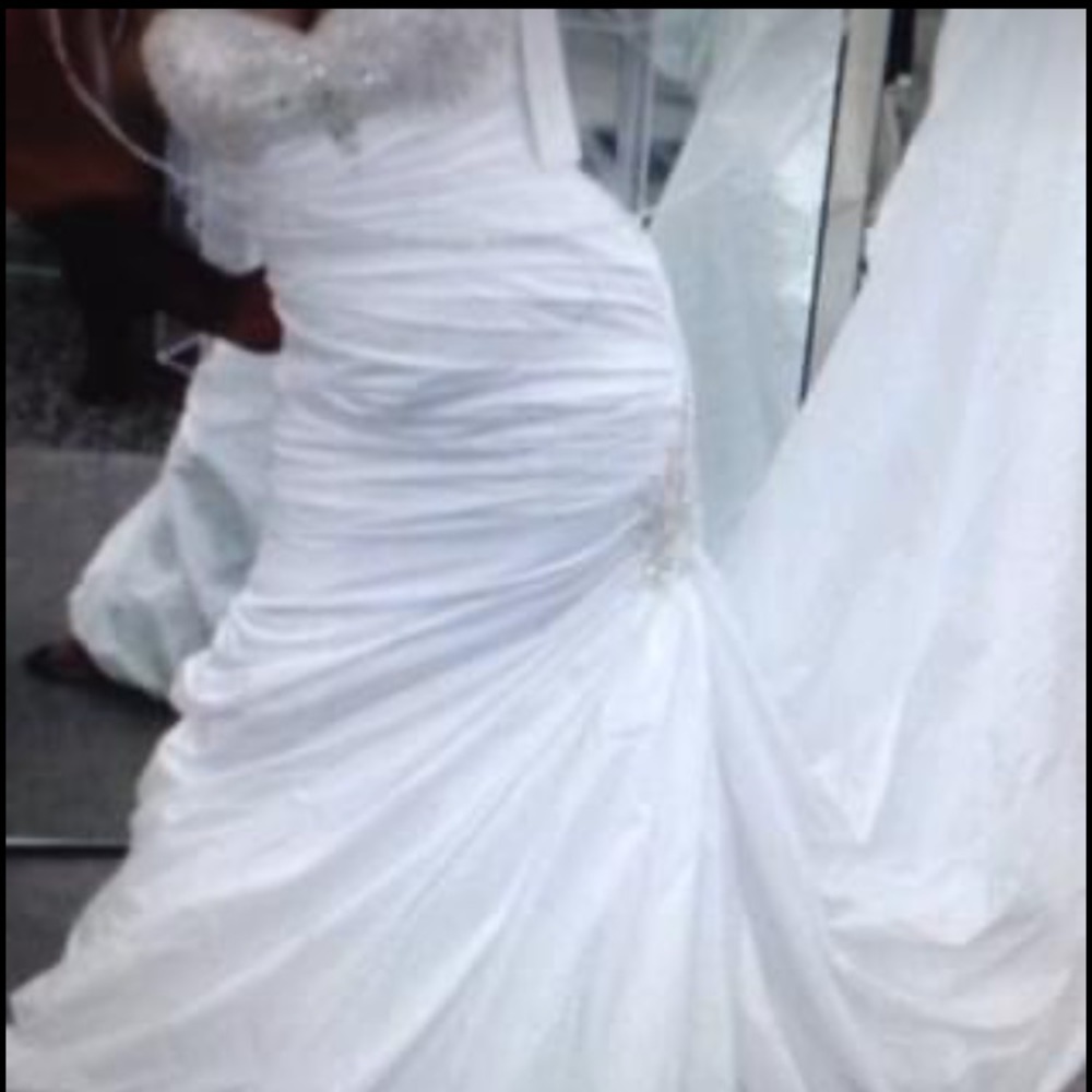 Beautiful, elegant, timeless, fitted Mermaid gown